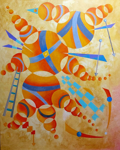 Move Along I  80 x 100 cm
